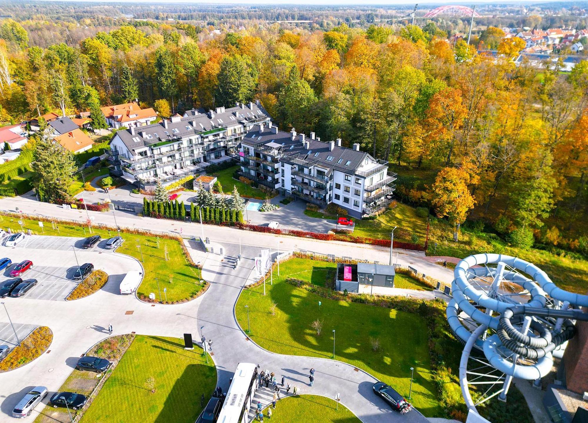 Lake Apart Ostroda - Widok, Przy Plazy, Aquapark, Parking Podziemny, Winda, Netflix Екстериор снимка