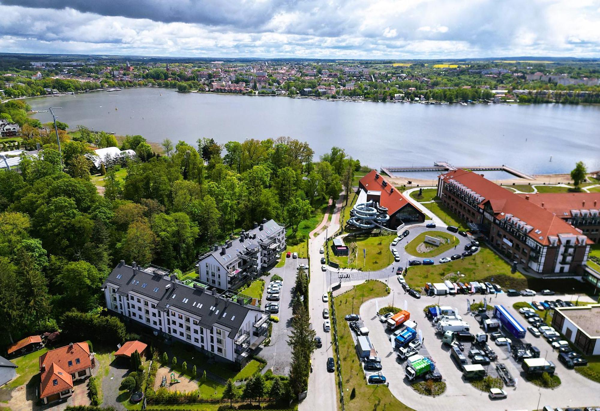 Lake Apart Ostroda - Widok, Przy Plazy, Aquapark, Parking Podziemny, Winda, Netflix Екстериор снимка